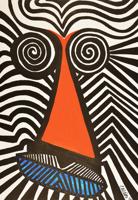 Alexander Calder Gouache Painting - Sold for $96,000 on 11-04-2023 (Lot 562).jpg
